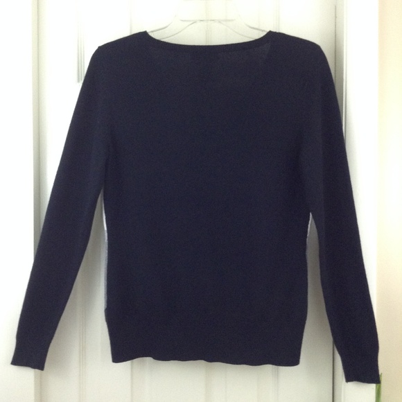 New York & Company V-Neck Argyle Sweater - Picture 3 of 7